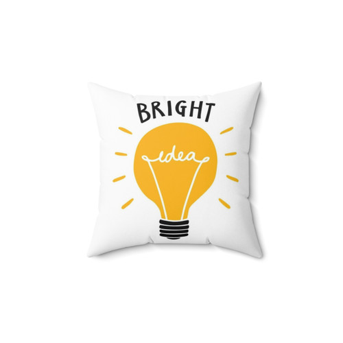 Bright Idea Pillow for Creative Inspiration