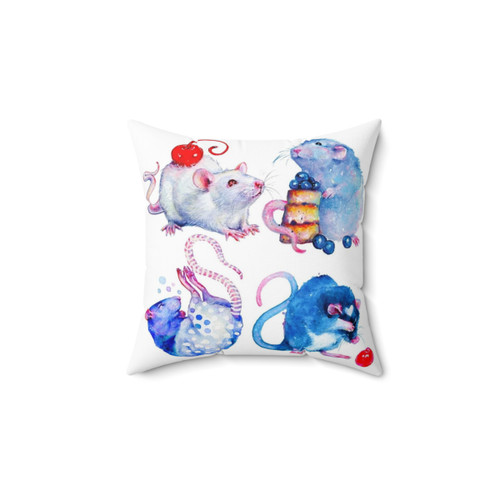 Sweet Rats Decorative Pillow
