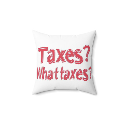 Accounting Pillow for Tax Season and Finance Professionals