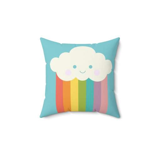 Rainbow Pride Minimalist Pillow