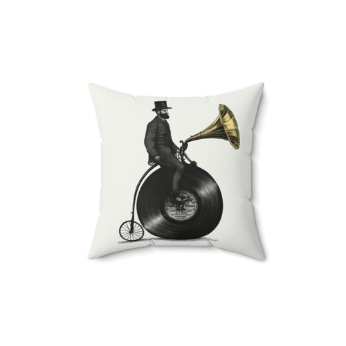 Vintage Music Man Pillow