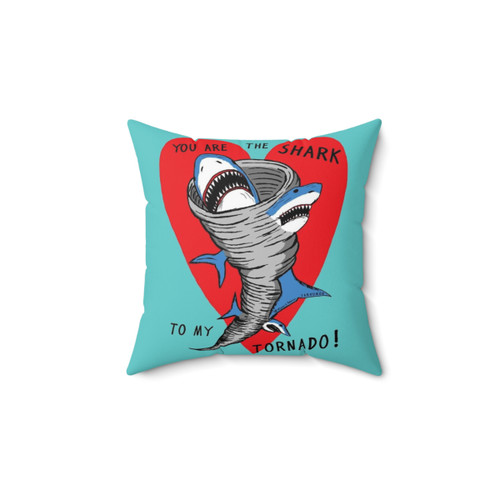 Sharknado Inspired Throw Pillow
