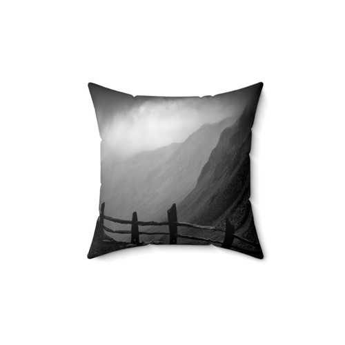 Honister Pass Scenic Landscape Decorative Pillow