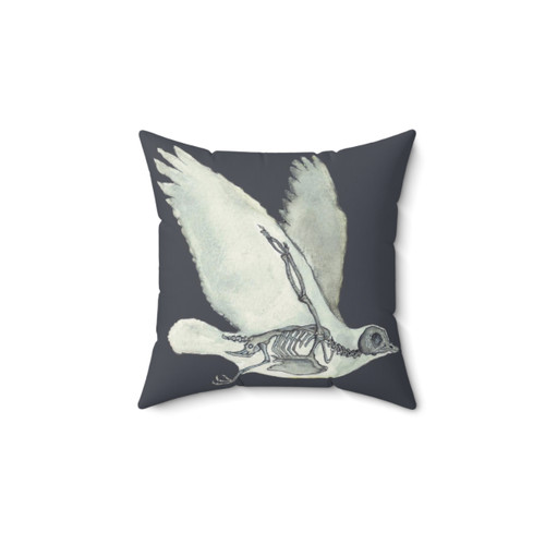 Unique Bird Anatomy Pillow