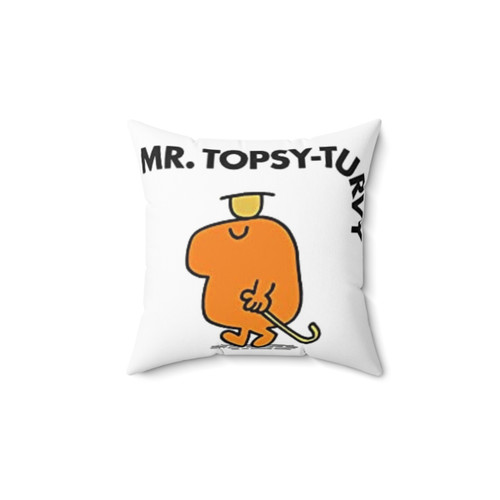 Mr. Topsy Turvy Fun Pillow for Decor