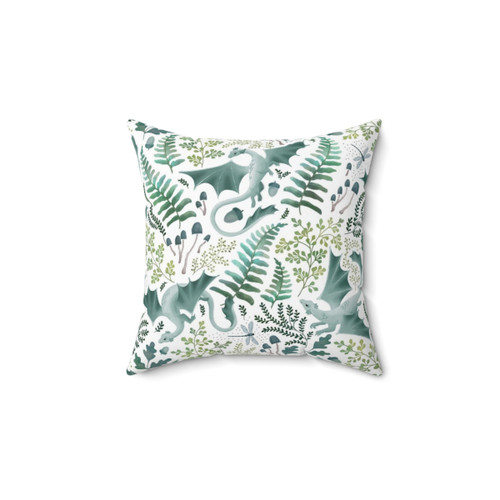 Forest Dragons Decorative Throw Pillow