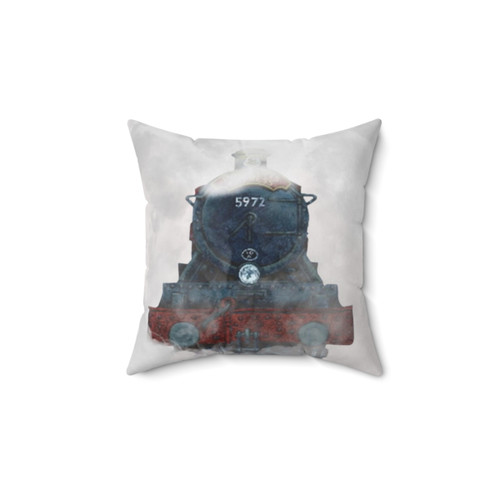 Train to Magic School Pillow with Hogwarts Express design