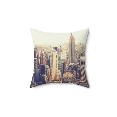 New York City Skyline Pillow