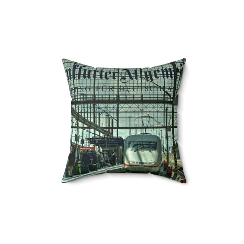 Frankfurt ICE Train Pillow