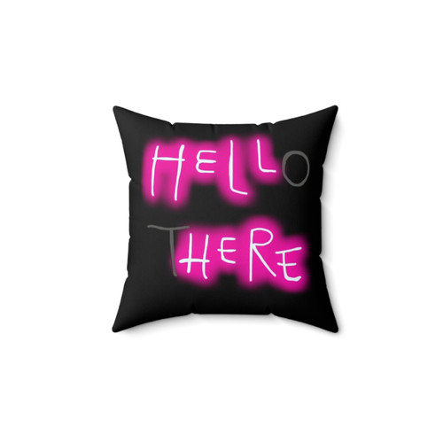 Gothic Hello There Pillow