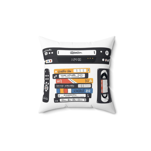 Retro VHS Tape Pillow