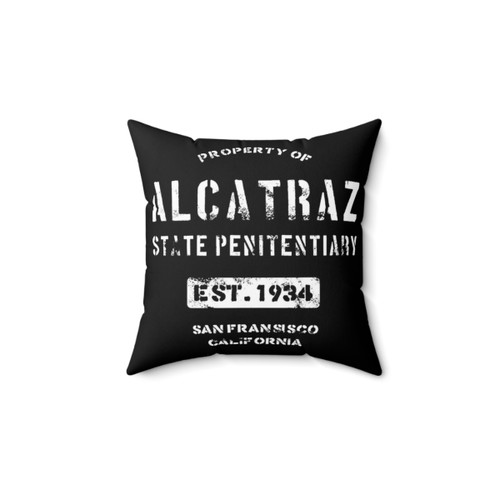 Alcatraz Prison Souvenir Pillow