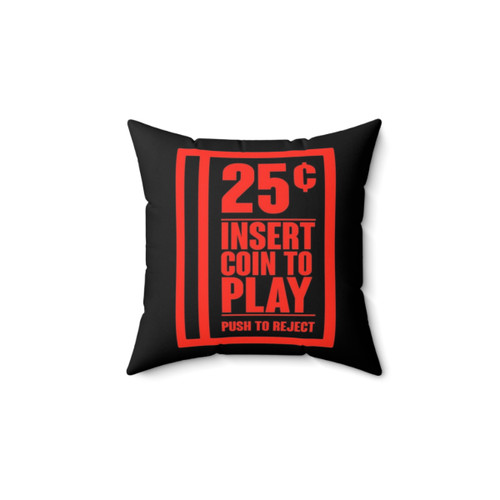 Insert Coin Gaming Pillow