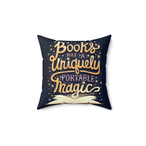 Magical Book Lover's Pillow