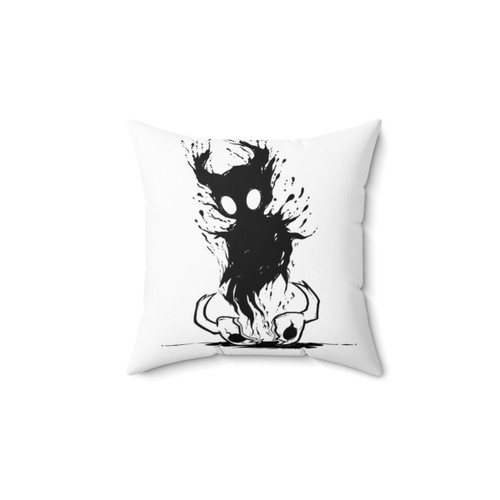 Hollow Knight Pillow with Hollow Void Design