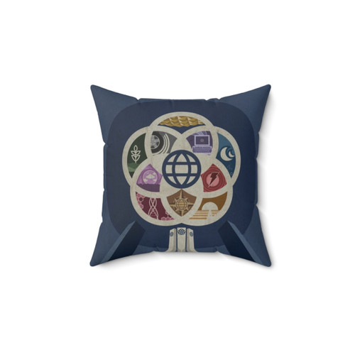 Retro EPCOT Center Pillow