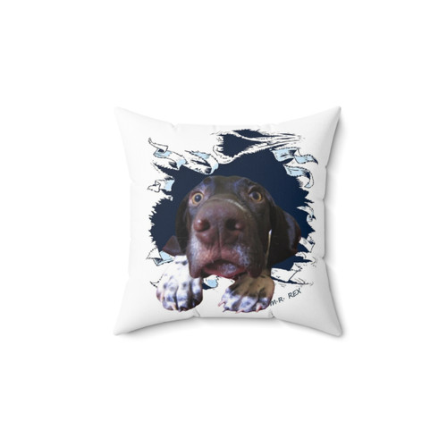 German Shorthaired Pointer Funny Face Pillow