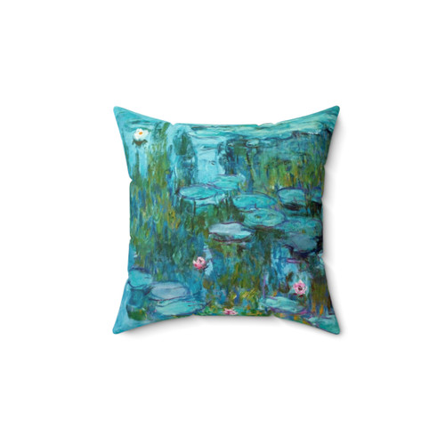 Claude Monet Water Lilies Decorative Pillow