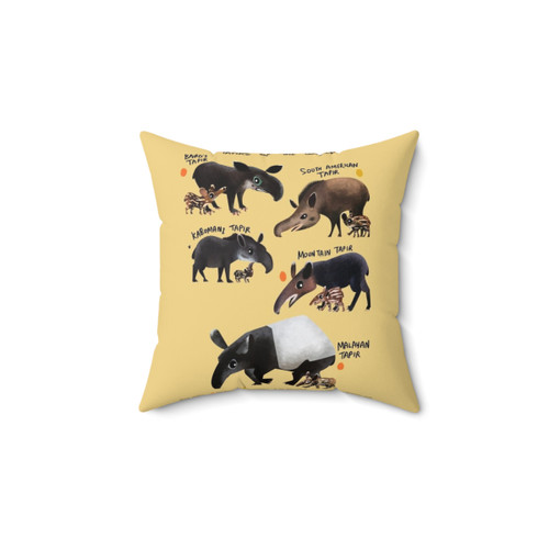 Tapirs of the World Decorative Pillow