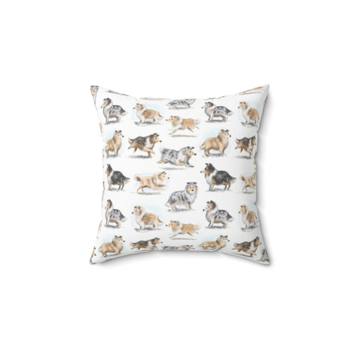 Rough Collie Breed Dog Pillow