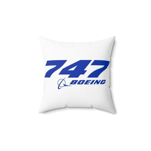 Boeing 747 Airplane Lover Pillow
