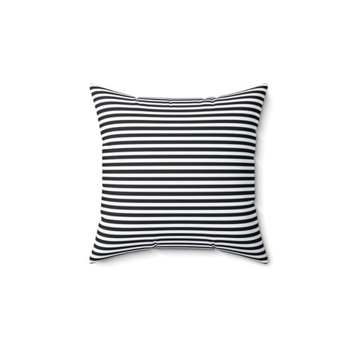 Vintage Striped Throw Pillow