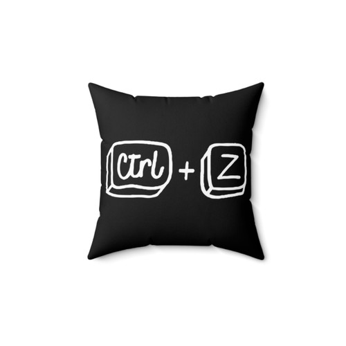 Ctrl Z Undo Keyboard Button PC Pillow