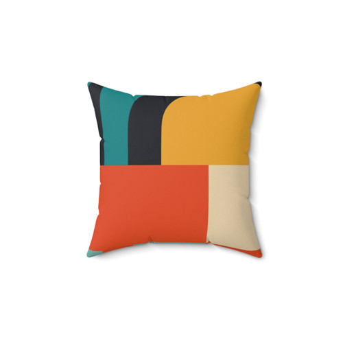 Bauhaus Inspired Pillow - Minimalist Modern Art Design