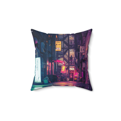Tokyo Noir Decorative Pillow