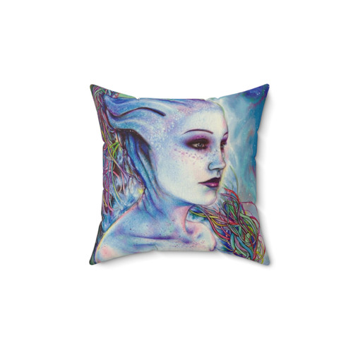 Liara Tsoni Mass Effect Pillow