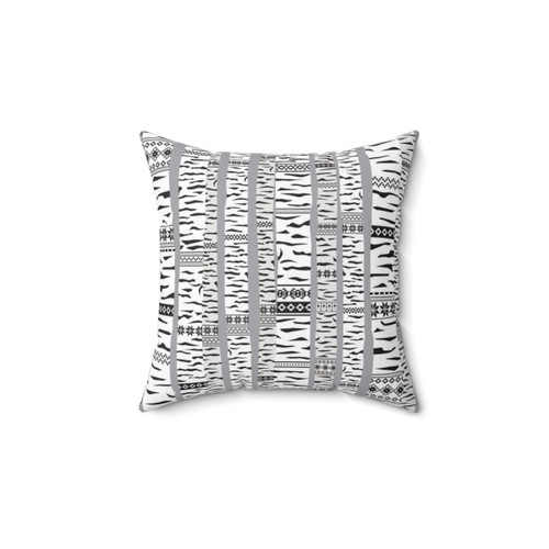 Birch Forest Themed Decorative Pillow