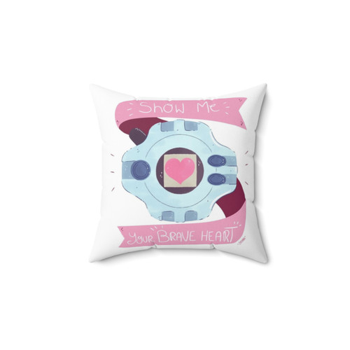 Brave Heart Digimon Themed Throw Pillow