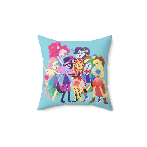 Mane 7 My Little Pony Pillow - Equestria Girls Plush