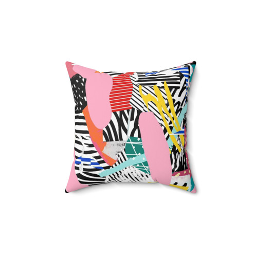 Tennis Court Themed Throw Pillow