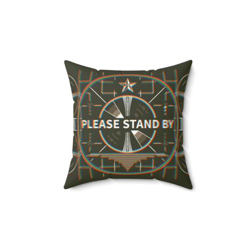 Vintage Retro Kaliedoscope Pillow