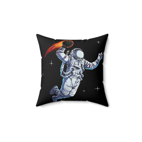 Space Dunk Pillow with Astronaut Basketball Decor