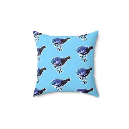 Cerulean Warbler Decorative Pillow