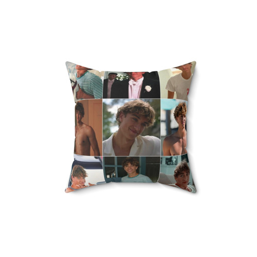 Jeremiah Fisher Collage Decorative Throw Pillow