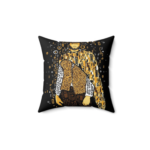 Klimt Eastwood Fine Art Pillow