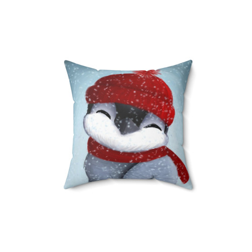 Adorable Baby Penguin Plush Pillow