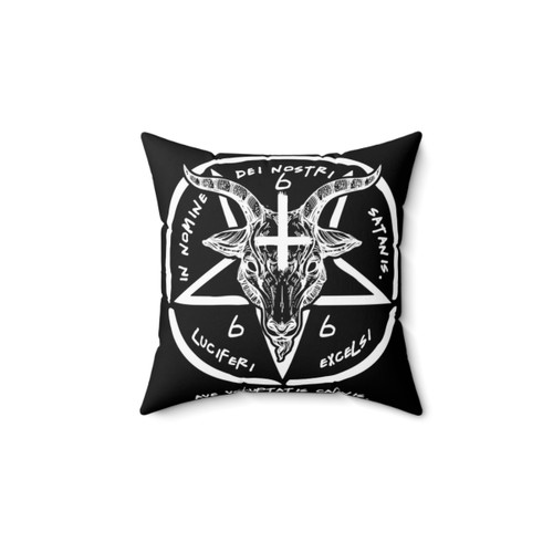 Baphomet Occult Satan Pillow