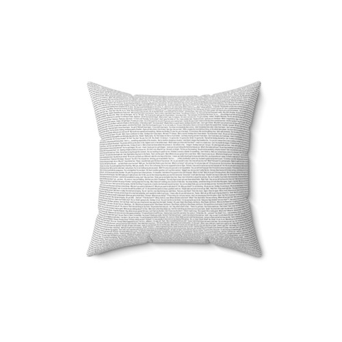 Shrek Script Novelty Pillow