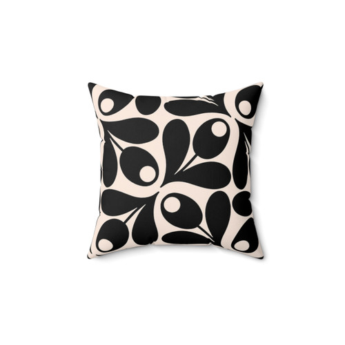 Orla Kiely Floral Pattern Throw Pillow