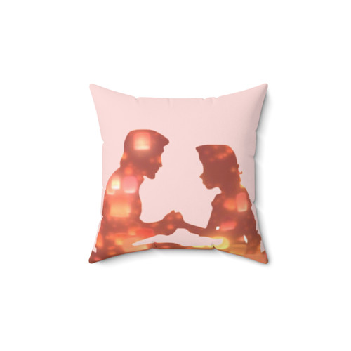 Rapunzel Inspired Floral Pillow