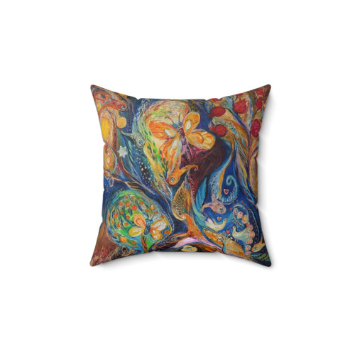 Chagall-Inspired Decorative Pillow