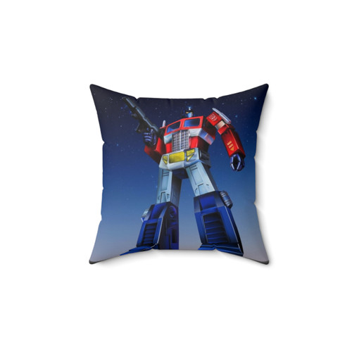 Optimus Prime Transformers Themed Pillow