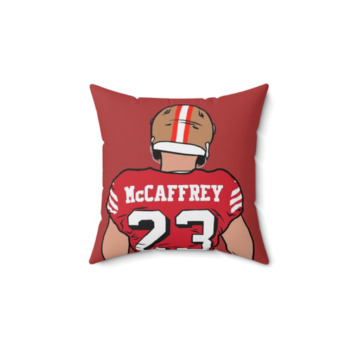 Christian McCaffrey Back Support Pillow for NFL Fans