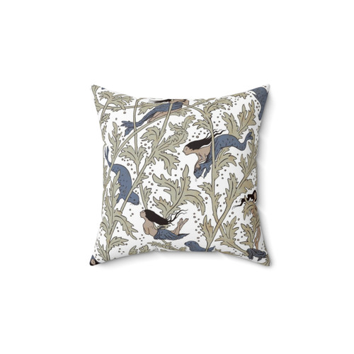 Selkie Themed Decorative Throw Pillow
