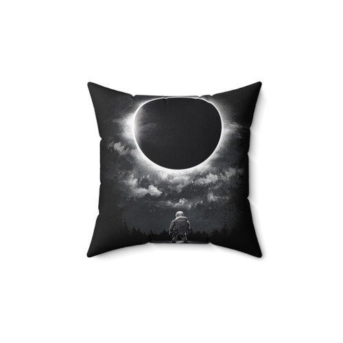 Cosmic Eclipse Pillow - Astronomy-Inspired Home Decor
