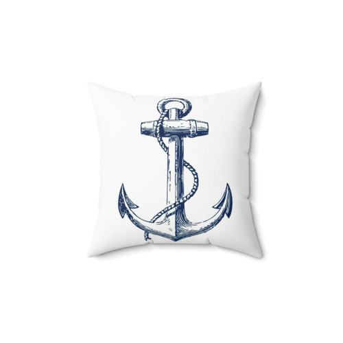Nautical Anchor Pillow